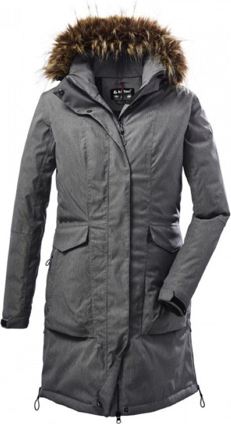 Killtec Women's Winter Parka - Midgrey - Size 44