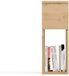 TOP E SHOP GALAX 20 1S - Nachtkastje - Met lade - Open plank - Greeploos design