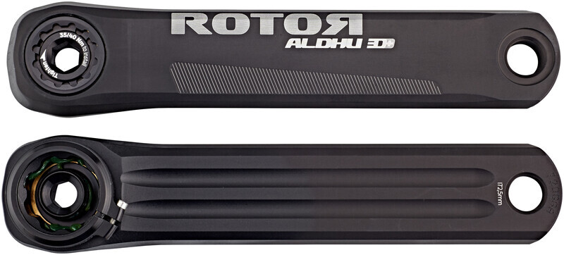 Rotor Aldhu Crankarmen, black matte