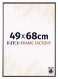 Dutch Frame Factory Fotolijst 49x68 cm - Kunststof - Zwart Hoogglans - Easy