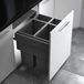 Hailo Euro Cargo 600 NT480 90 liter Poubelle de tri des déchets