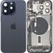 Apple Batterijdeksel iPhone 15 Pro Max, Met Middenbehuizing, Complete Onderdelen, Blauw (Blue Titanium), Premium Swap