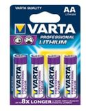 Varta Professional Lithium AA Batterijen - 4 stuks