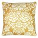 Paoletti Melrose kussensloop, honing, 50 x 50 cm