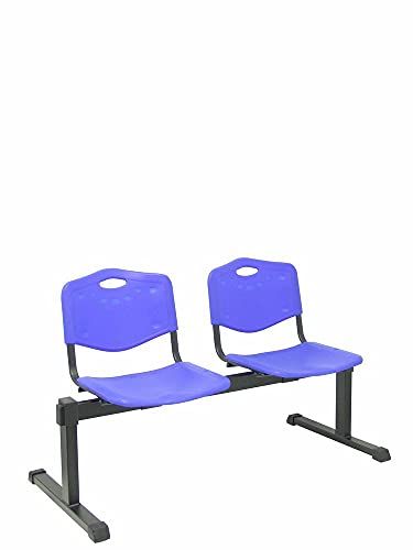 Piqueras y Crespo frame 2 werkplekken, PVC, blauw, 60.00 X 129.50 X 81.00 cm