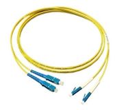 Alcasa LW-902LS InfiniBand en Glasvezelkabel 2 m LC SC Geel