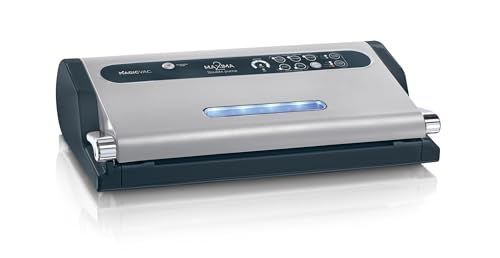 Magic Vac VD50PK2 Maxima 2 vacuümmachine, 1 load, zilver-zwart
