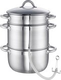 Schulte-Ufer Ontsapper Multi pan ø 26cm - Ontsappan, Stoompan, Soeppan, Pastapan