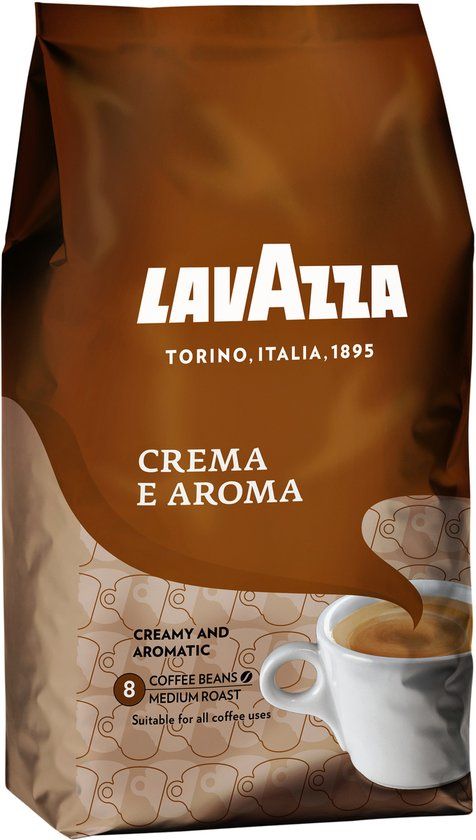 Lavazza Crema e Aroma Koffiebonen - 6 x 1 kg