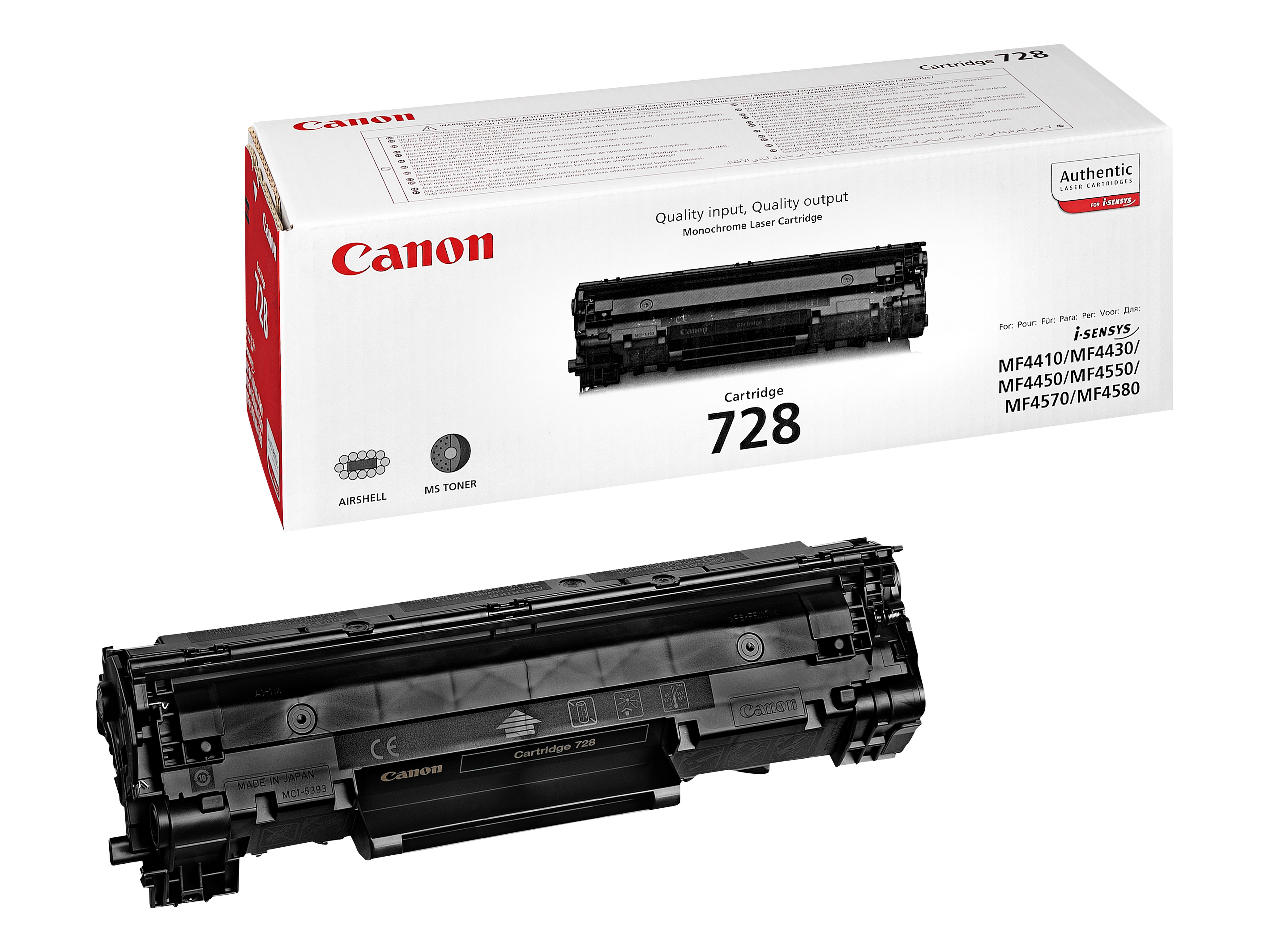 Canon 3500B002 Tonercartridge Zwart Origineel