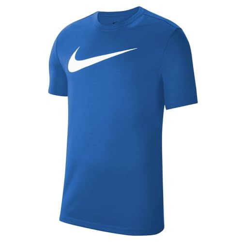 Nike Heren Shirt M Nk Df Park20 Ss Tee Hbr - Royal Blue/White - CW6936-463 - 2XL