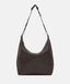 LIEBESKIND BERLIN Leren schoudertas Hobo Bag Deep Soil donkerbruin