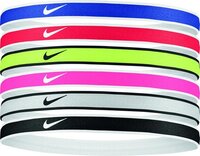Nike Elastic Hairbands - 6-Pack - Unisex - Diverse Kleuren