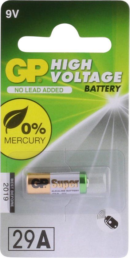 GP Hoogspanning Alkaline 29A Rondcel Batterij (1-pack)