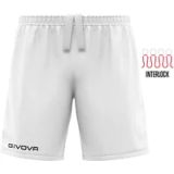 Givova Short Capo P018 Korte Broek Wit Heren 3XL