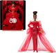 Poupees de collection avec une robe scintillante et des boucles d'oreilles