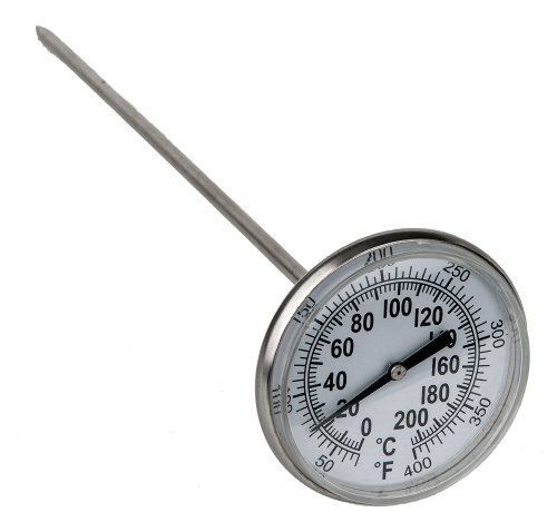 KSTools 150.1963 Thermometer,0-200°C/0-400°F, L =210mm