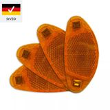 Lynx Fiets Spaakreflector 4 Stuks Oranje