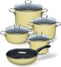 Riess Ensemble de casseroles 5 pièces Lemon R0558002