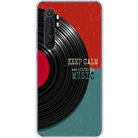 Xiaomi Mi Note 10 Lite Keep calm bedrukt siliconen hoesje