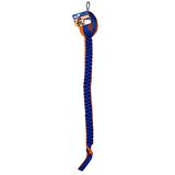 Nerf Dog Vortex Kettingslepen, hondenspeelgoed met piepende voetbalkop, licht, duurzaam, waterbestendig, 70 cm, voor middelgrote tot extra grote rassen, enkele eenheid (3474)