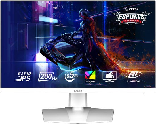 MSI MAG 274QRFW E20 computer monitor 68,6 cm (27\") Wide Quad HD LCD Wit