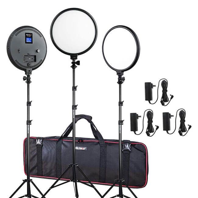 Viltrox VL-500T LED Light Triple Kit
