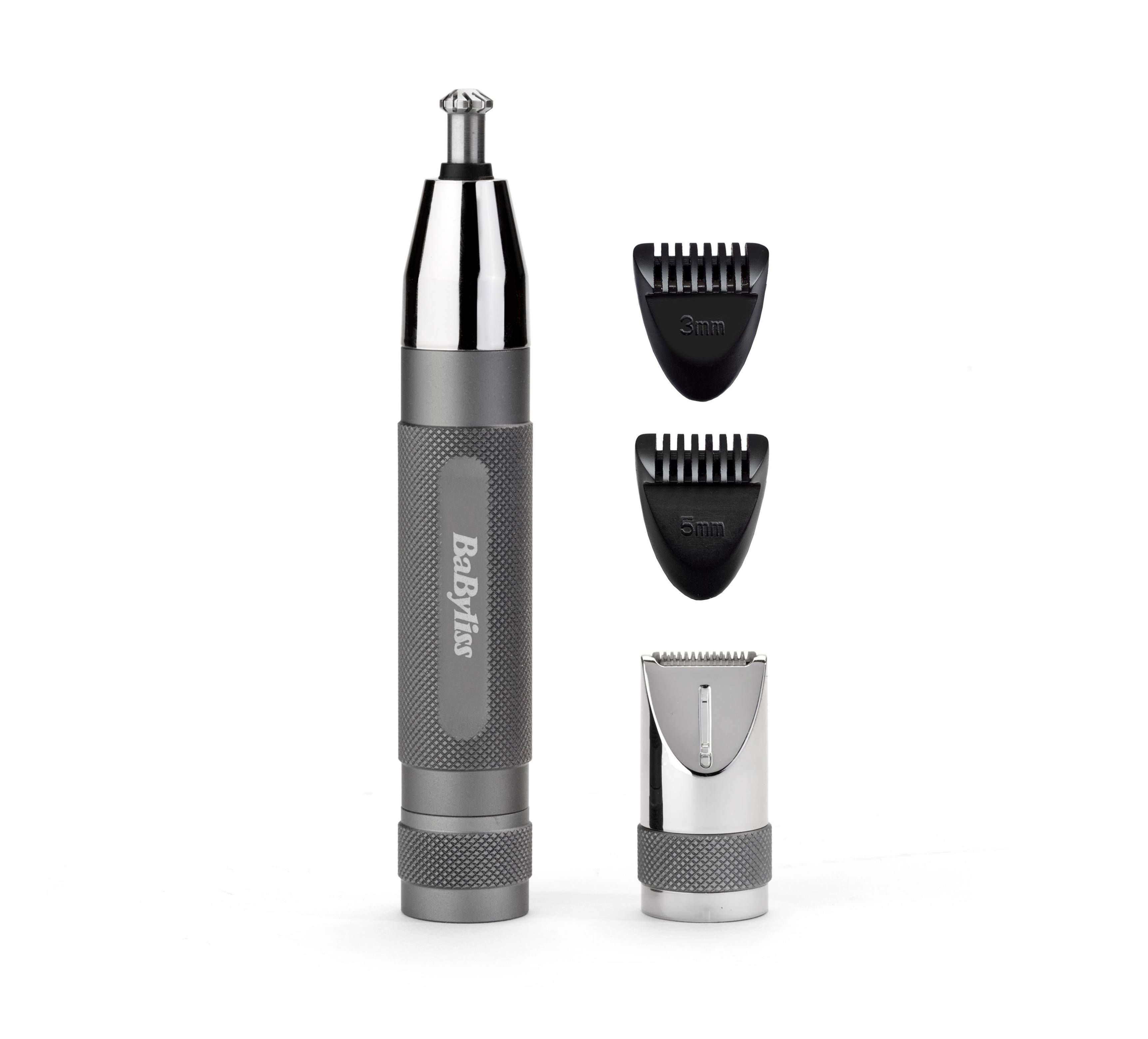 BaByliss E116E precisietrimmer - Grijs/Zilver