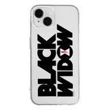ERT GROUP mobiel telefoonhoesje voor Apple Iphone 14 PLUS origineel en officieel erkend Marvel patroon Black Widow 011