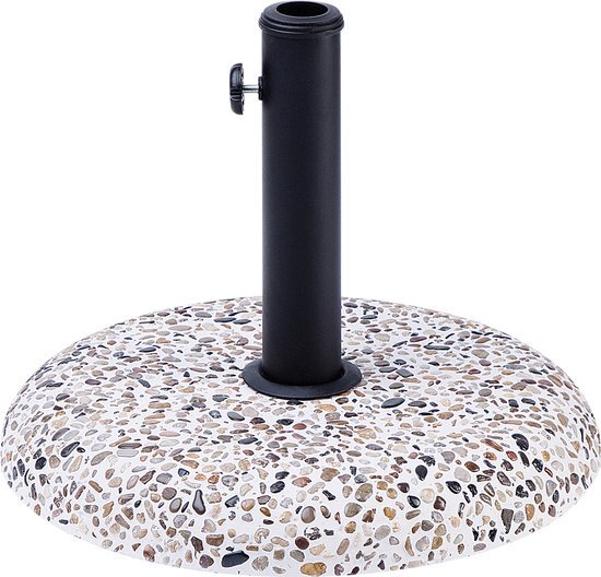 Beliani CEVO - Accessoires voor parasols - wit - Beton