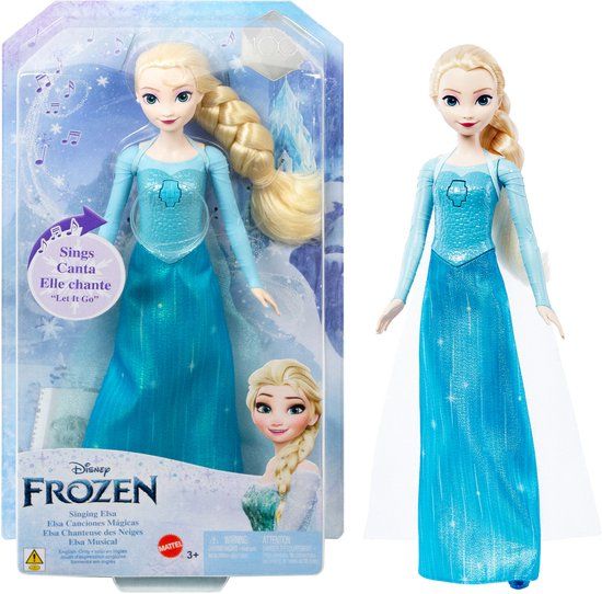 Mattel Disney Frozen Elsa Zingende Elsa Modepop