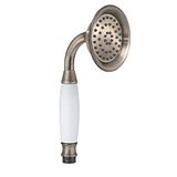 GEDY G-Liberty 01, handdouche 1 straal, ABS-kunststof met bronzen afwerking, R&S-design, inclusief zandfilter, uniek