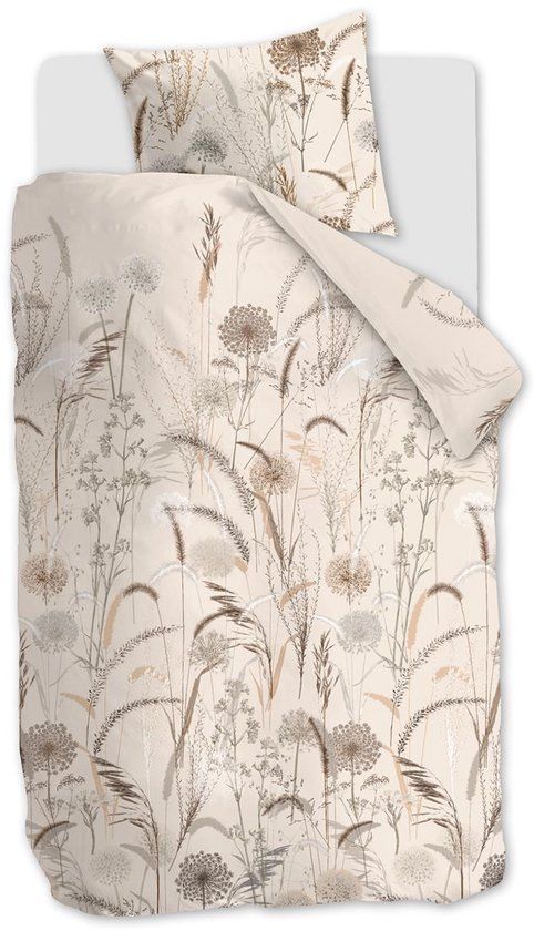 Beddinghouse Amelie dekbedovertrek - Eenpersoons - 140x200/220 cm - Naturel