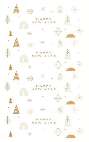 MANI TEXTILE - Tapijt New Year Gold - 70 x 140 cm - Badmatten