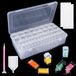 Boîtes de rangement pour peinture diamant, 48 pièces avec étiquettes