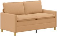 vidaXL Bank Beige Stof 156 x 81 x 87,5 cm