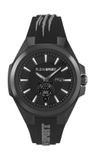 Plein Sport PS7BA0424 Heren Polshorloge - Zwart - Siliconen Band - Kwarts - Mineraalglas - 47mm Kast