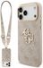 Guess 4G Groot Logo Hoesje Voor Iphone 17 Pro Max Metalen Hoesje