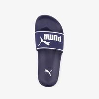 Puma Leadcat 2.0 Peacoat badslippers blauw wit - Maat 38