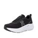 U4101-00 Rieker U4101 Lage herensneakers, zwart., 45 EU