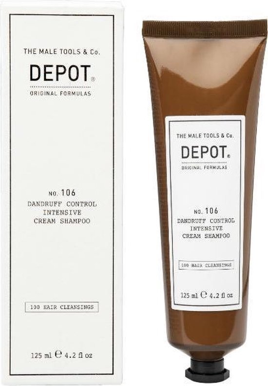 Depot 106 dandruff control intensive cream shampoo 125ml
