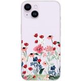 1001 coques Apple iPhone 15 Printemps en fleurs bedrukt siliconen hoesje