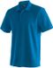 Maier Sports Ulrich Heren Poloshirt 3XL Keizerlijk Blauw Polyester Korte Mouw