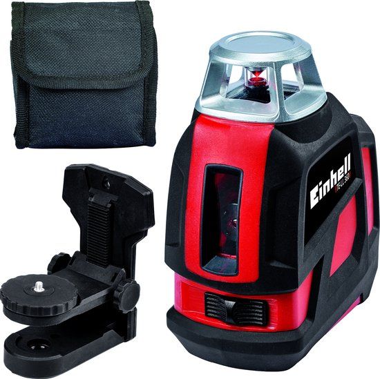 Einhell TE-LL 360 Kruislijnlaser - 20m Werkbereik - 360° - Incl. Wandhouder & Opbergtas