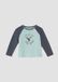 s.Oliver T-shirt Korte mouw Turquoise Katoen Unisex Kinderen 68