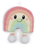 NICI 62331 Warmwaterkruik regenboog Nibsi, 350 ml, 23 x 27 cm, kleurrijk, behaaglijk warmtedier vanaf 10 maanden, pluchen dier, voor kinderen en volwassenen