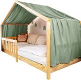 LILIMAUS Huisbed hemeltje met gouden details - Vert