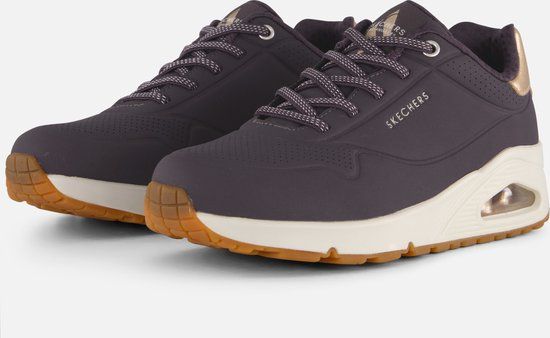 Skechers Uno Shimmer Away Sneakers paars