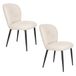Housecraft Living Alaz Eetkamerstoelen Off-white - Set van 2
