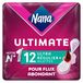 Nana Ultimate Ultra Régulier+ - 12 Serviettes Hygiéniques